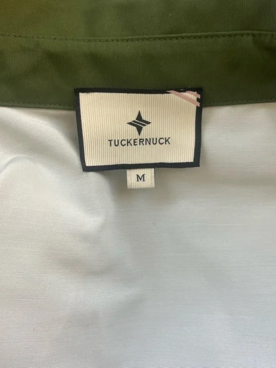 Tuckernuck Olive and Pressed Chloe Green Pink Floral Midi Dress Wide Sleeves Med - Picture 5 of 15